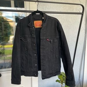 Levis Stauss Black Jean Jacket